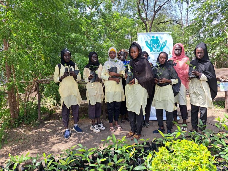 ADA plants trees in Renk