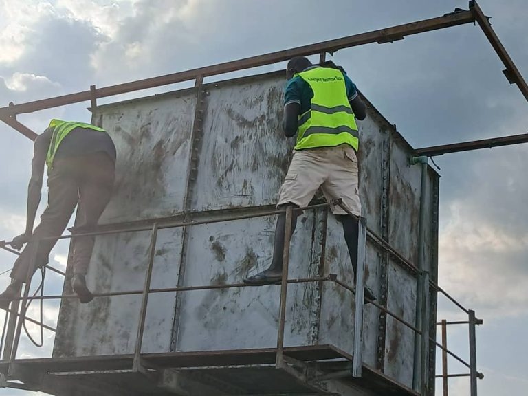 Installation of Water Yards in Nasir